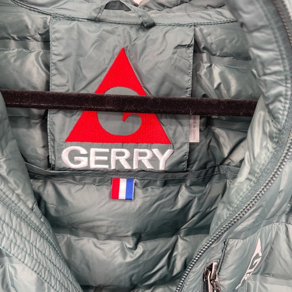 Gerry Weber Quilted Down-Style Puffer Jacket in Forest Green - Picture 8 of 10